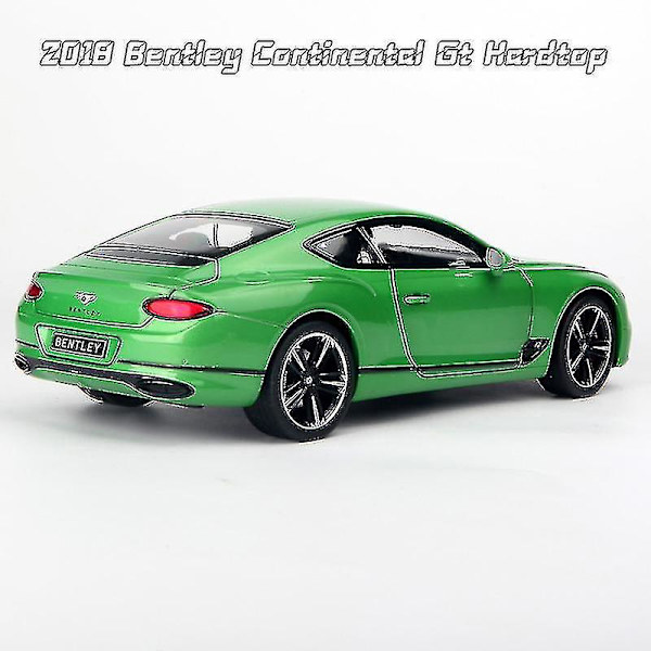 Norev 1/18 mittakaavan malliautot valumuovista, 2018 Bentley Continental Yellow