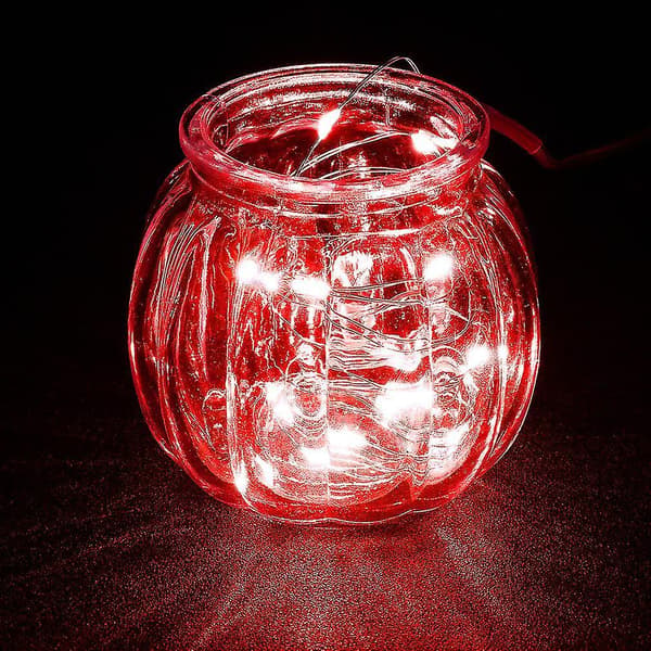 5m 50 LED 3AA Batteri Silver Wire String Fairy Lamp