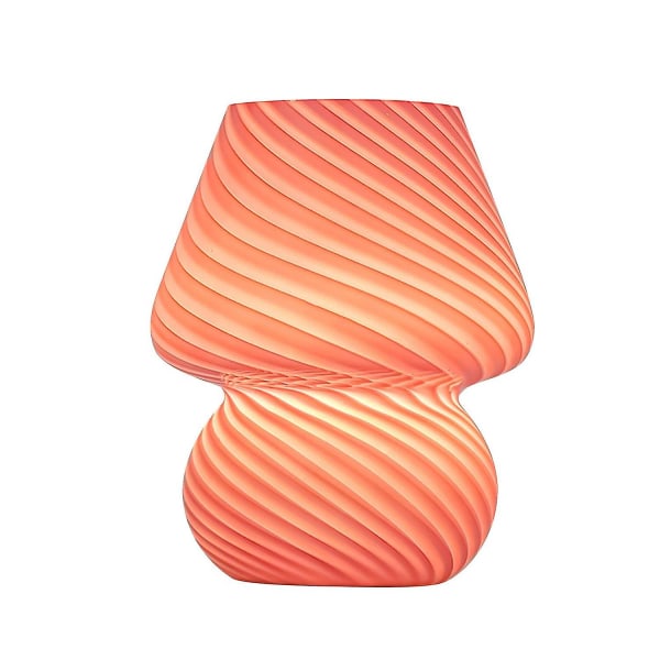 Stor försäljning Glassvamp sänglampa Retro Style Stripe Lamp