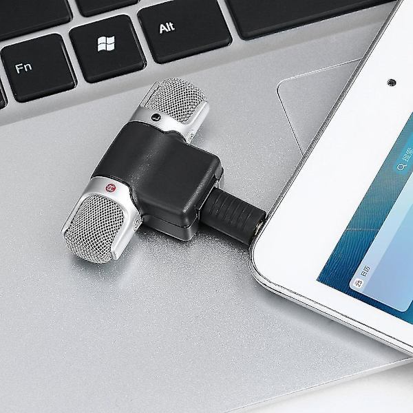 Mini Digitaalinen Stereo Mikrofoni 3.5mm Liitäntä PC Kannettava