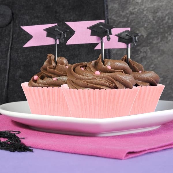 Papir cupcake-former til julebakstkopper 200 stk muffinsformer til bakverk og kjeks
