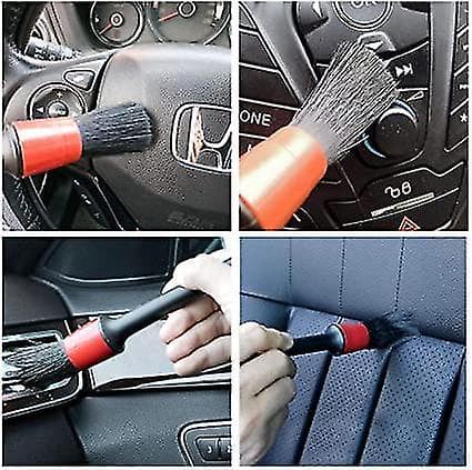 Autodetaljeringsborste Set 5st Naturborst