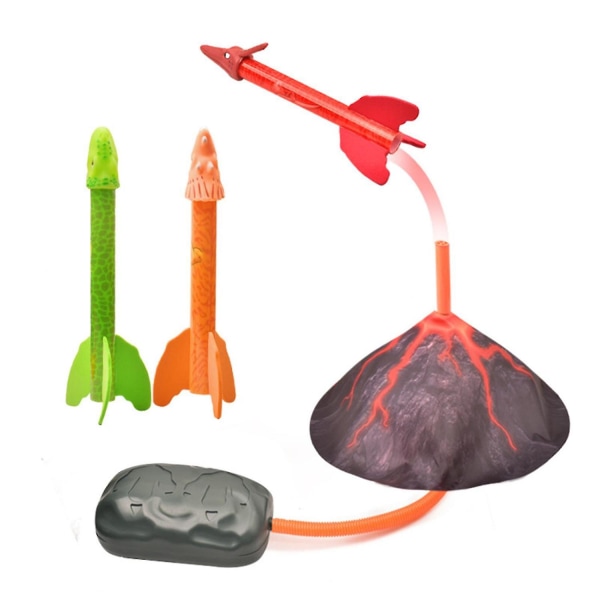 Ny Toy Rocket Launcher för barn Toy Rocket 3 Foam Rockets Refills Air Rockets