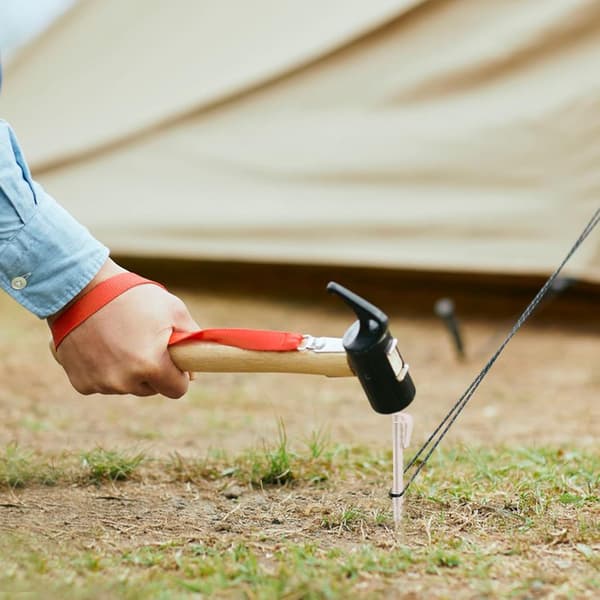 Plastteltplugger 20 stk Hvite Campingteltplugger Robuste Jordplugger