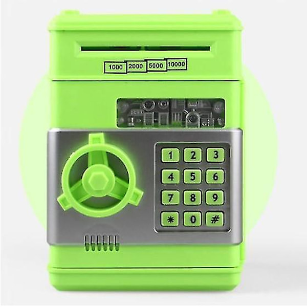 Pengebesparende bankinnskuddsboks Stemme Mini Safe Myntboks