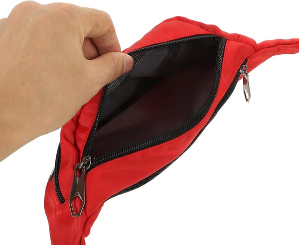 Løpebelte Justerbar Mini Mageveske med Stropp for Menn og Kvinner