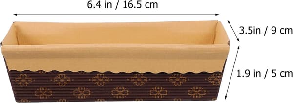 25 stk. papirbrødformer, båtformede toastbakeformer uten bunn, papirform