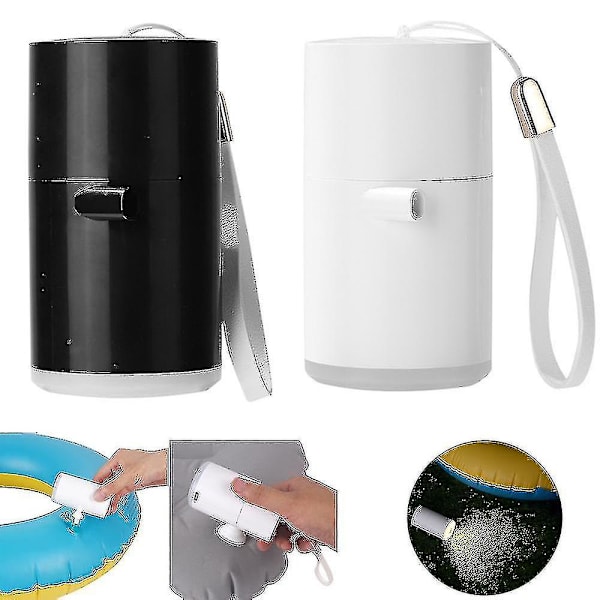 Campinglys Mini Luftpumpe Lys Oppblåsbar Pumpe Mini Elektrisk Utendørs Luftpumpe