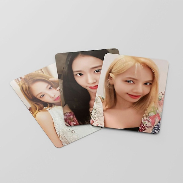 54 st Black Pink Lomo Cards Nytt Album Born Pink Fotocard
