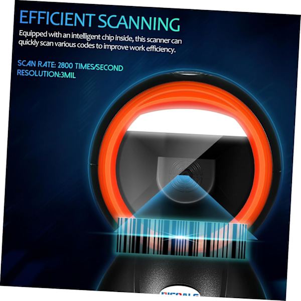 Hands Scanning System Bordskanner för Inventering, Böcker och Läsning