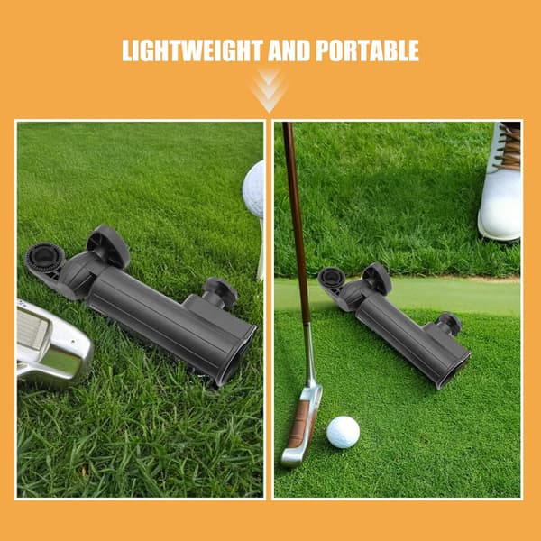 2 stk. justerbar golfvogn paraplyholder klemmeholder, paraplydækmontering