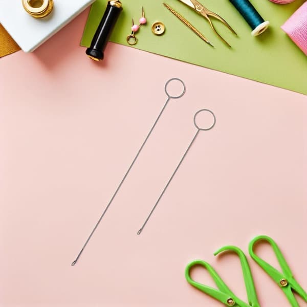 10 stk syring i rustfritt stål Flip Hook Tool for snøring, lacing Loop Turner Hook f