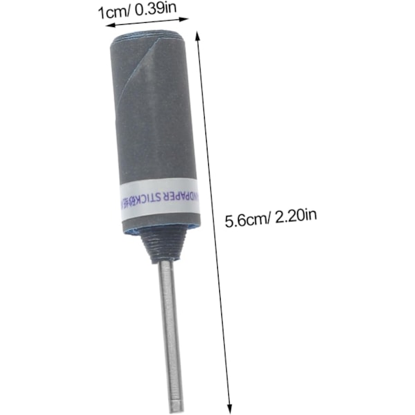 10 st Sandpapper Slipstift Sandpapper Polerad Stång Elektriska Verktyg