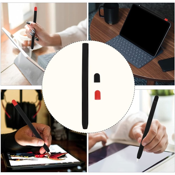 Pennfodral Stylus Penna Skydd Kompatibel Svart Pennfodral Stylus Skydd