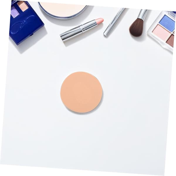 60 st engångs mini sminksvampapplikatorer runda hudton foundation concealer puderverktyg