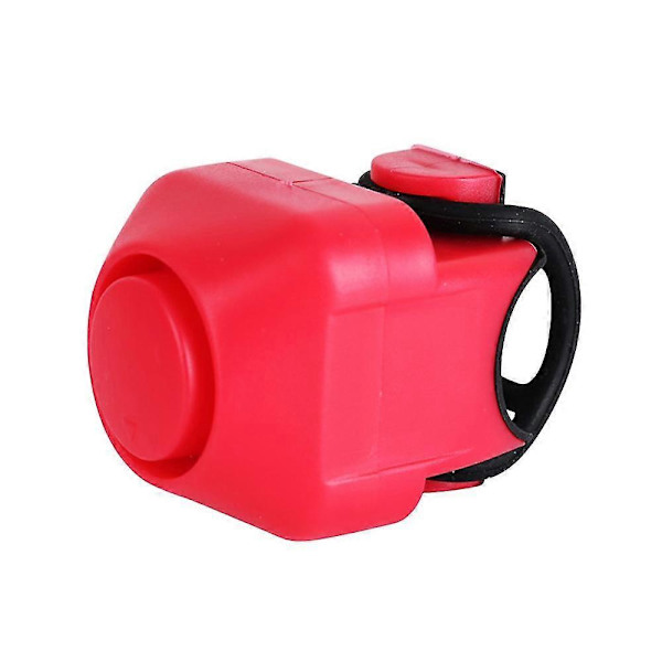 Cykelklocka Horn Cykling Elektronisk Hög Ljud Ring Batteri Alarm Set Red