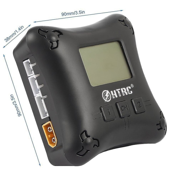Htrc H4ac Duo 20W 2A 2-kanals batterilader Lipo
