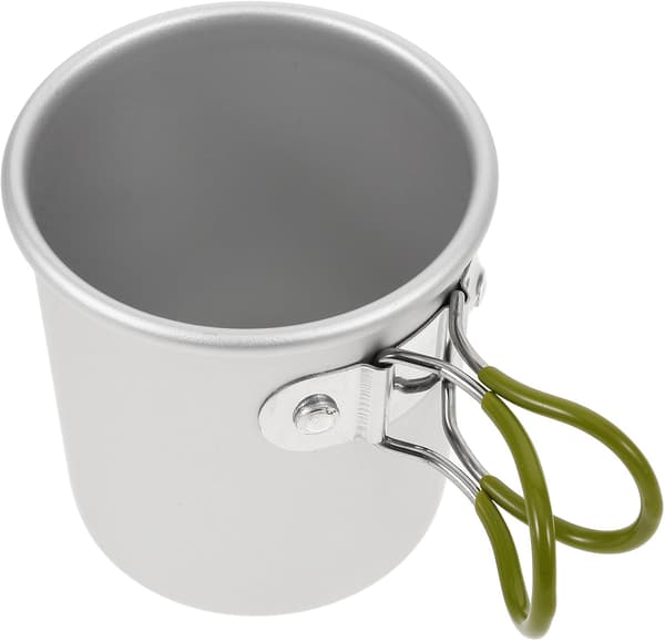 Camping Vikbar Vattenkopp Aluminiumlegering Bärbar Utomhus Kaffemugg Lättvikts Vandringsdricksvara