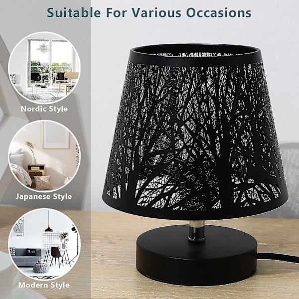 Lampe Skjermer Bordlamper Hengelampe Skjerm Stoff Lampe Deksel Bordlamper Jern Lampe Skjerm Bordlampe Deksel