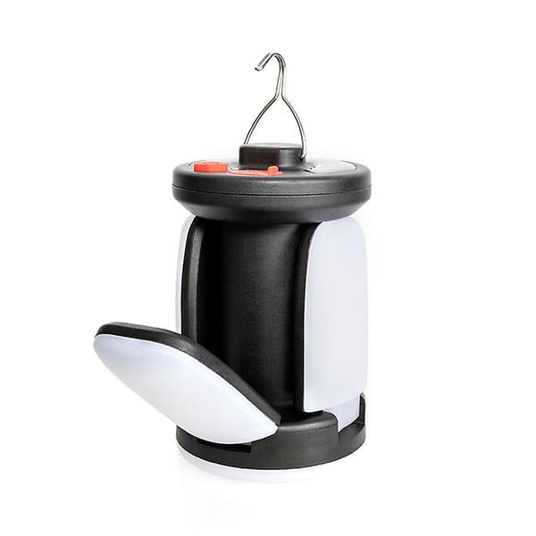 USB Sol Campinglampe Lang Rækkevidde Udendørs Belysning Nødlampe Foldbar Campinglampe