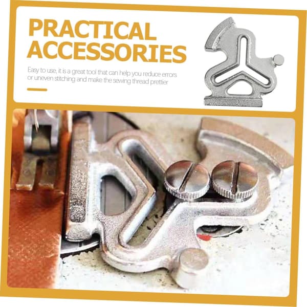 2 stk. metalsyemåler til quiltning og patchwork DIY, universel trykfodslineal til symaskine