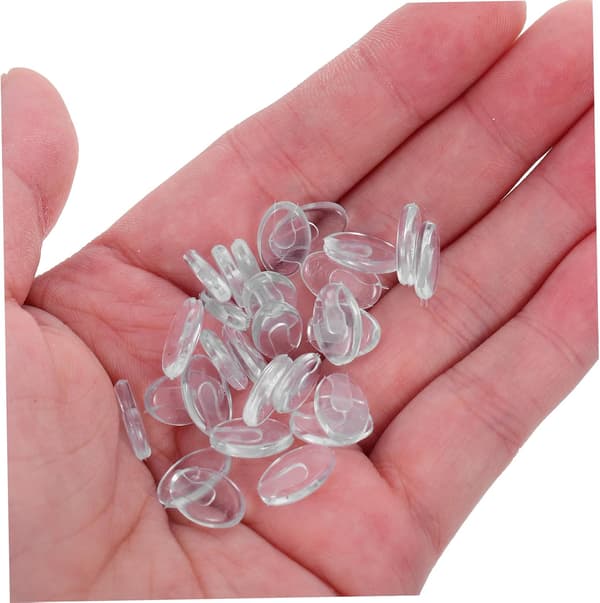 100 par brilleputer i plast, innstikksmodell