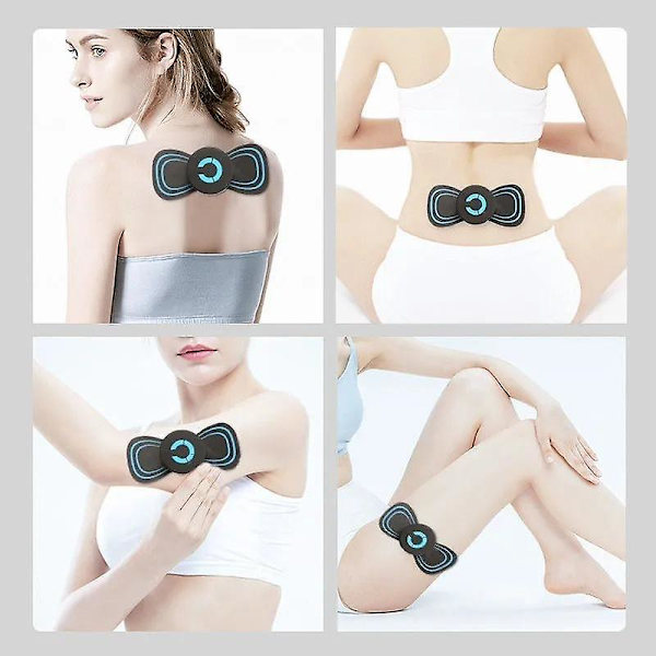 3-pack Elektrisk Nackmassager Pad