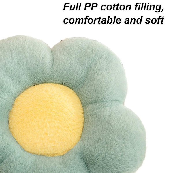 Blomsterformet pude, pude, smuk værelsesdekoration og plys pude til soveværelse sofa.