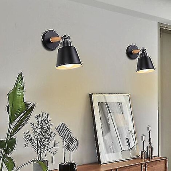 Magic 2-pakks Moderne Vegglampe Innendørs Bur I Metall E27 Taklampe I Metall Design Macaron