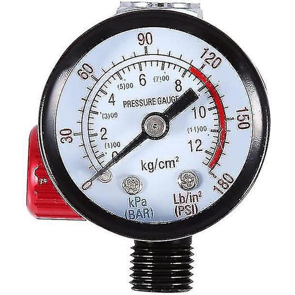 Luftregulator för sprutpistol, Universal Bsp 1/4'' Sprutpistolregulator Automatisk luftjusteringsventilregulator