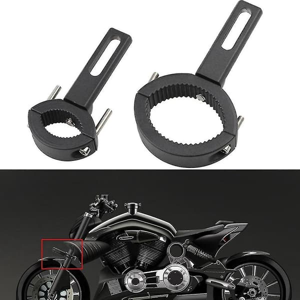 Motorcykelstrålkastarefäste Spotlightfäste Dimljusfäste Extra lampfäste Inre