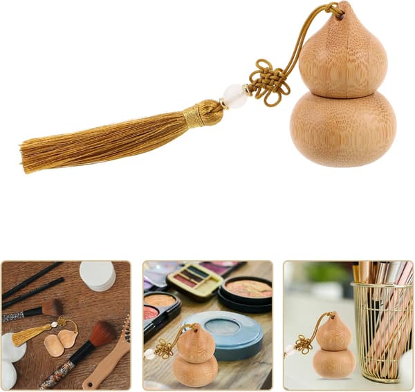 Bambu eterisk olja Rollerflaska Reseparfymflaska Läckagesäker Tom Rollerbehållare för Aromaterapi