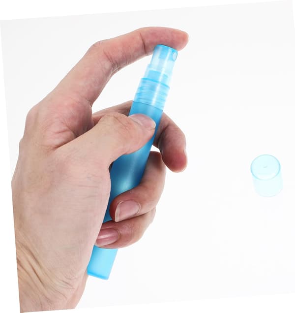 6 stk påfyllbare sprayflasker for hår 5ml 10ml Små tomme vannsprayflasker