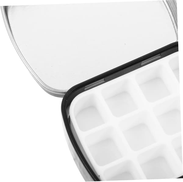 Bärbar Mini Nagellacksgel Organizerlåda med Fack Material Resevänlig Nagellacksförvaring