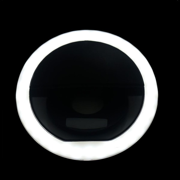 SG-11 Mini Uppladdningsbar Telefon LED Selfie Ringlampa