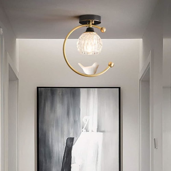 Nordisk Moderne Enkel Vind Stue Balkong Lampe