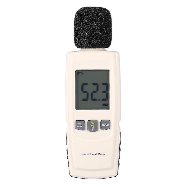 LCD Digital Lydniveau Måler 30-130dBA TestTech