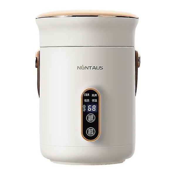 1 stk Elektrisk Gryte Slow Cooker Bærbar Multikoker