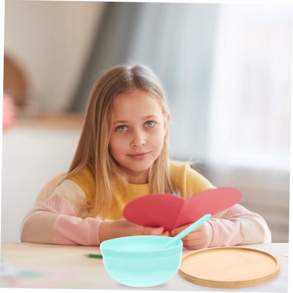1 Set Mosaikunderlägg Handgjort Underlägg DIY Hushåll Koppunderlägg Värmeisolerad Koppmatta