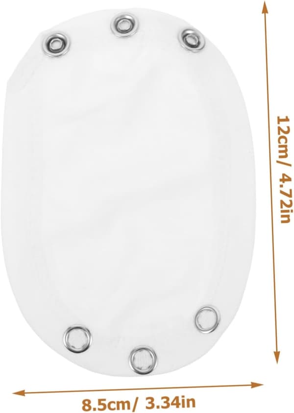 Baby Bodysuit Extender och Romper Snap Extender Enkellager Bomull Vit Spädbarnsflicka