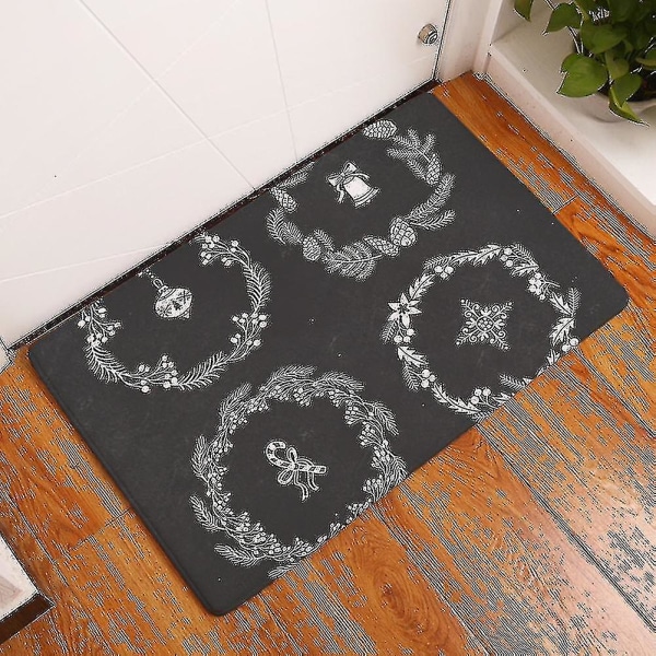 Blackboard Drawing Series Digital Printing Flannel Mat