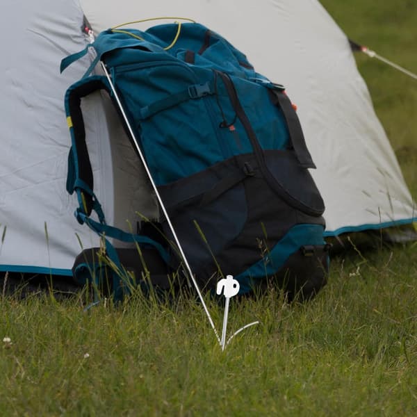 1 sett kraftige teltplugger Campingteltplugger for hardt underlag, strand- og plenbruk, bærbare