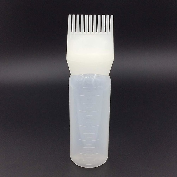 3 kpl kampa-applikaattoripullo hiusväriharja-applikaattori hiusväripullo kampalla ja asteikolla