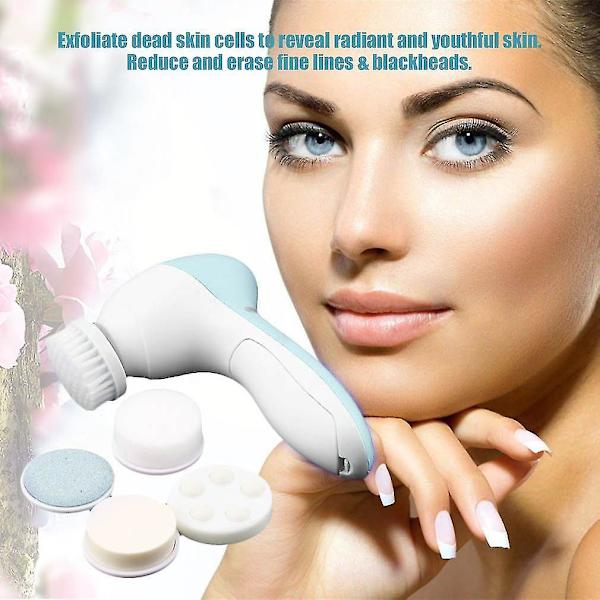 5-i-1 Elektrisk Ansigtsrenser Pore-renser Kropsmassage
