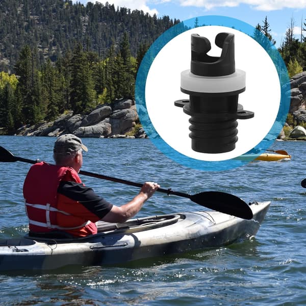 2 stk. oppustelig båd luftpumpe adapter ventilforbindelse, hurtig oppustningspumpeadapter