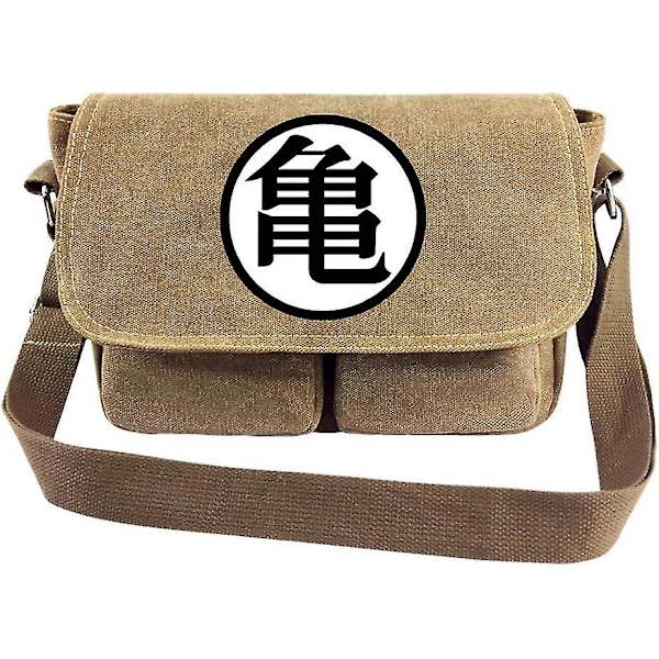 Nopea ostos WANHONGYUE Anime Pieni Lähettilaukku Canvas Olkalaukku Mini Sling Laukku Ristilaukku Rento Lompakko Dragon Ball 1