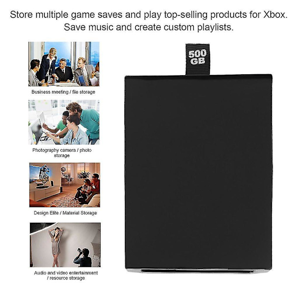 500 Gt:n sisäinen kiintolevy Xbox 360 Slimille