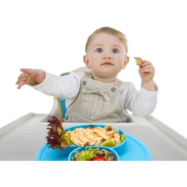 Bärbar matningsbricka för barnresor