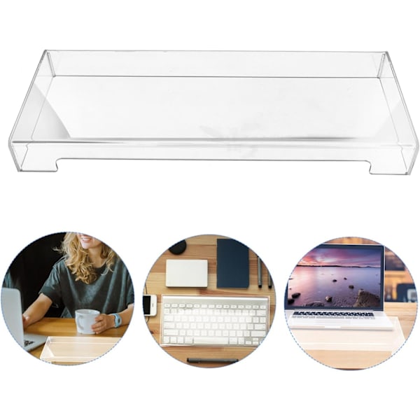 Computer Tastatur Cover Akryl Beskyttelse Vandtæt og til Kontor/Hjem/Skole Brug