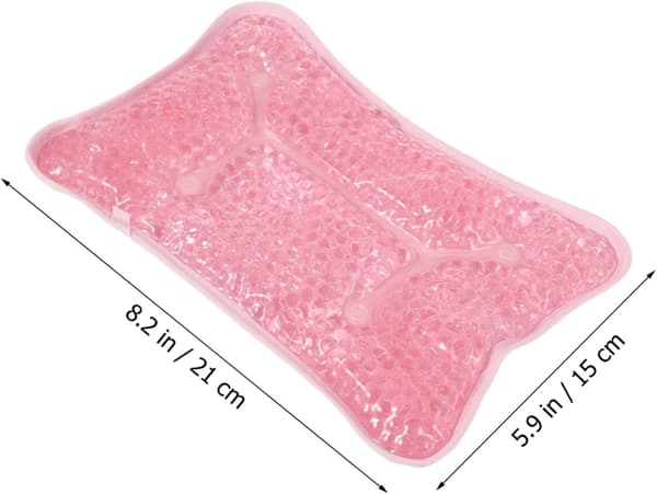 Återanvändbar Gel Ice Pack Kudde för Smärtterapi, Flexibel Kylpåse med PVC- och Polyestermaterial